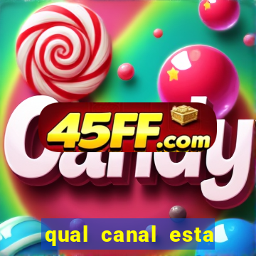 qual canal esta passando o jogo do barcelona